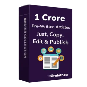 Pre-Written 1 Crore Articles Bundle